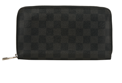 Louis Vuitton Zippy Organiser, &pound;275, Accessories, Black, Canvas, Front view